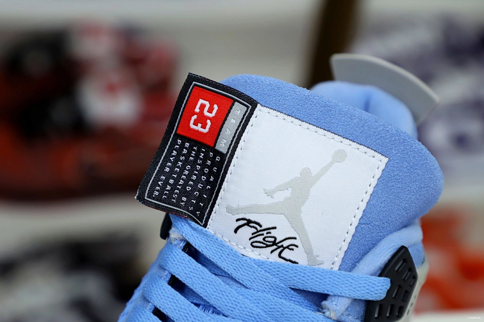 JORDAN 4 AIR BLUE UNIVERSITY 0812